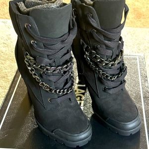 Karl Lagerfield Victoria Boots